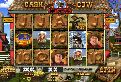 PLAY Cash Cow Slot Game